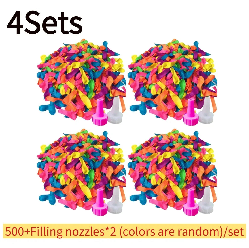 500pcs/lot Water Balloons Balloon Filling Latex Balloons Games Party Balloons Circus Waterballoon Outdoor Game Toys for Children