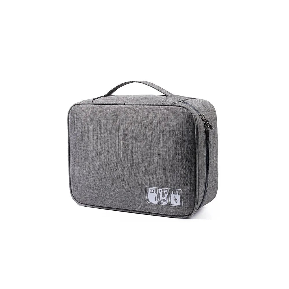 Waterproof Travel Electronics Cable Organizer Bag