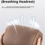 Universal Car Seat Headrest Neck Pillow, 3D Ergonomic Travel Neck Rest, Soft Fluffy Comfortable Neck Support, Protection