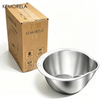 304 Stainless Steel Rice Washer Strainer Bowl – Multi-Purpose Drain Colander