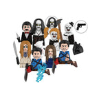 Horror Movie Serie Ash Sally Eerrifier Mini Action Figures Model Building Blocks Thrilling Ghosts Souls Doll Bricks Kit Toy Gift