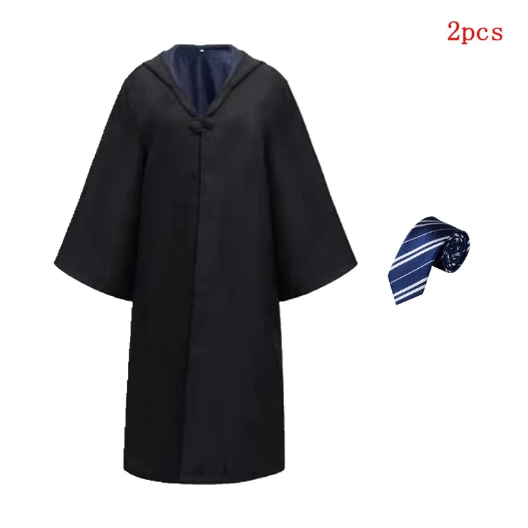 S-XXL Adult Harries Cosplay Magic Cape Cloak Robe Potters Hermione Gryffindor Holiday Halloween College Costume Accessories Gift