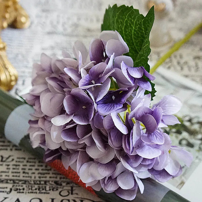 1/3pcs Artificial Flowers Silk Hydrangea Wedding Decoration Bridal Accessories Clearance Festival Decor Vases Home Diy Bouquet
