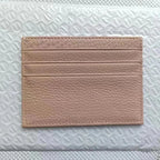 Custom Company Logo Cowhide Card Holder Woman Man Fashion Slim Mini Card Bag Genuine Leather Engrave Name Luxury Casual Purse