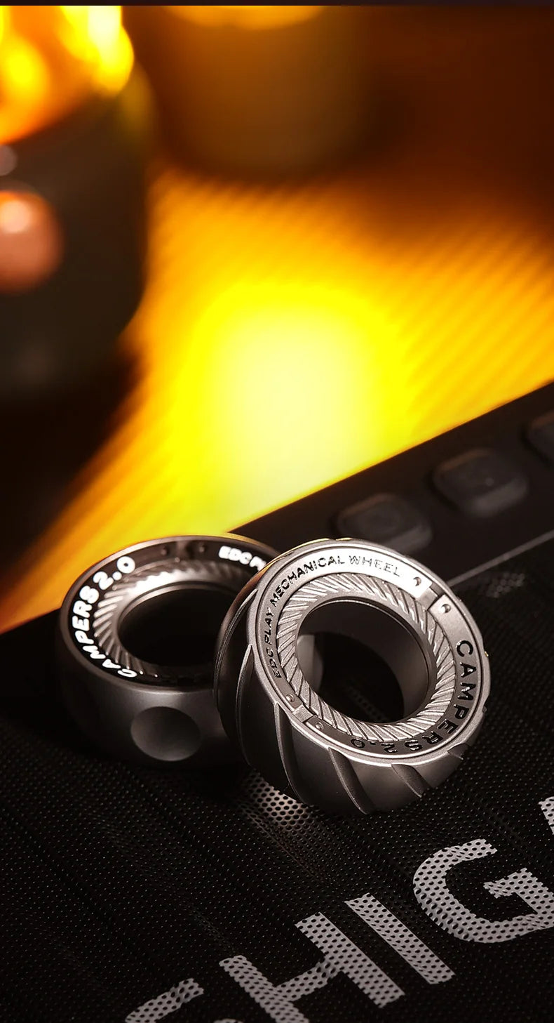 Magnetic Fidget Spinner Ring Stress Relief Toy for Adults & Teens