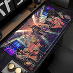 Riftbound LTCG Card playmat League of Mouse Pad Legends Jinx Series LOL 600x350mm overlock Board Game HD Printing XXL Desk Mat