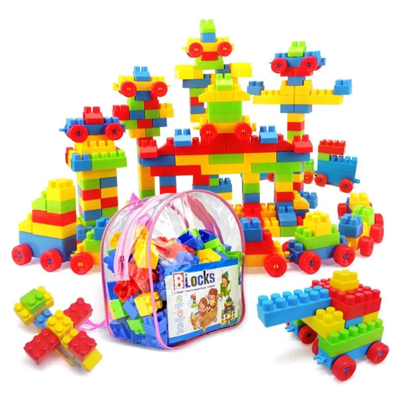 130PCS Large Building Blocks Set – Educational Construction Toy