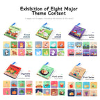 Soft 3D Touch & Feel Baby Cloth Book