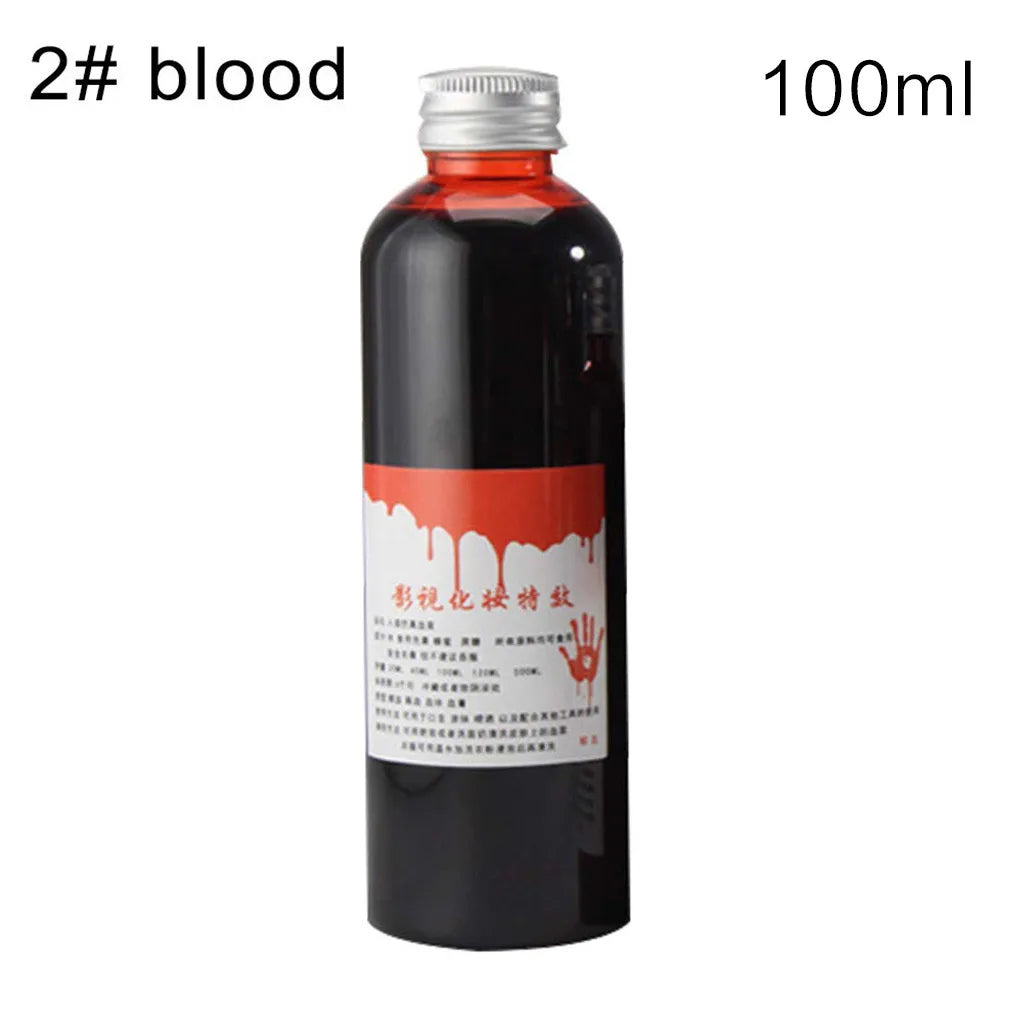 Cos ultra-realistic Fake Blood / Simulations Human Humans Teeth Hematopoietic / Props Vomiting Edible Pulpbtmv Halloween