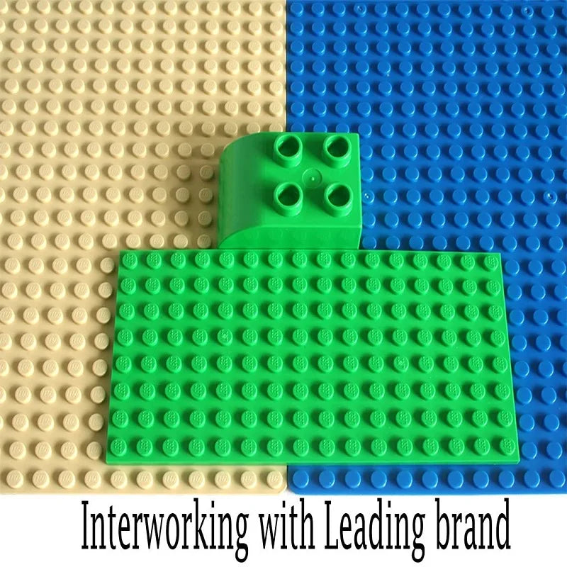 Classic Building Block Baseplate for Creative Construction Toy Sets
