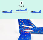 48cm EPP Foam Aircraft Toy – Hand Throwing Stunt Glider Plane