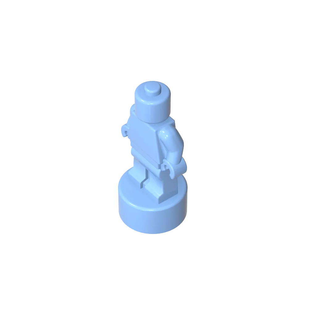 Gobricks GDS-M373 Minifig Trophy Statuette compatible with lego G90398 Assembles Building Blocks children's toys