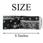 Stretchy Wide Knotted Yoga & Sports Headband for Women
