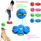 Magic UFO LED Flying Disc Ball – Transforming Outdoor Toy