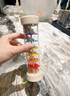 Montessori Wooden Rain Stick Baby Sensory Music Toy