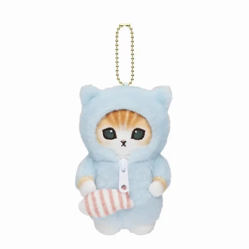 Mofusand Anime Plush Keychain Cute Cat Bag Charm