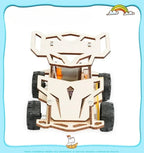 DIY Wooden Remote Control Car STEM Science Experiment Building Kit for Kids