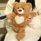 New hot Christmas Bear Lovely Teddy Bear Plush Toys Stuffed Cute Love Run Bear Girls Valentine's Gift Kids Baby Christmas Gifts