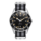 41MM Sapphire Glass 100m Waterproof Japan  Automatic Luminous Mens Watch Nylon Strap