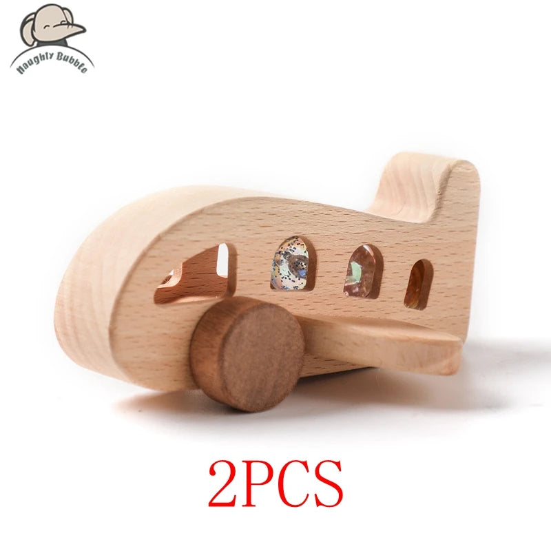 Wooden Montessori Train Learning Toy for Toddlers and Preschool Kids