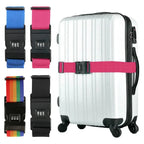 Adjustable Luggage Belt Elastic Suitcase Security Strap for Travel & Carry-On