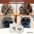 Coconut Scent Dog Nose And Paw Balm | Natural Pet Paw Cream For Cats Dogs | Paw Protector Moisturizer Cracked Feet Repair