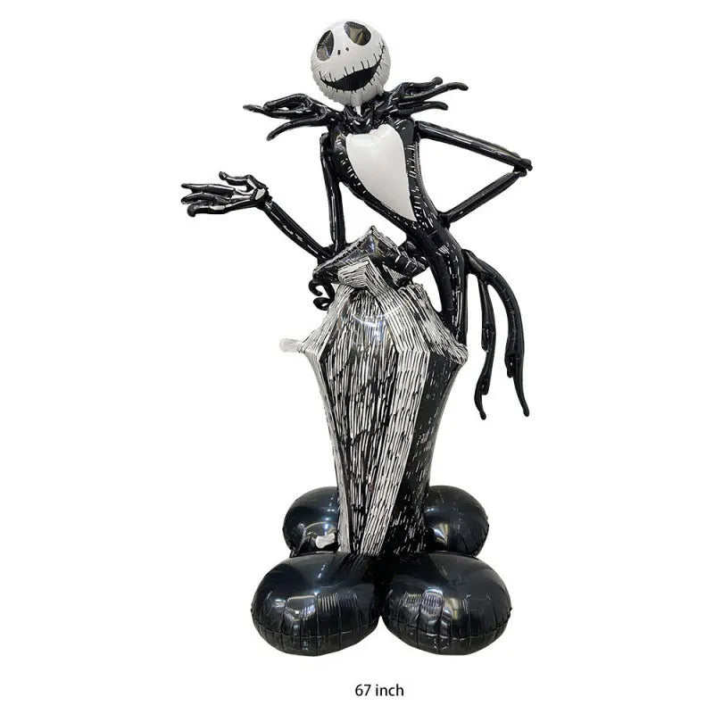 2026 Large Halloween Aluminum Film Balloons Bat Pumpkin Ghost Monster Inflatable Seated Standing Halloween Balloon Party Supplie