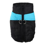 Pet Dog Jacket Warm Winter Clothes For Small Large Dogs Labrador Coat Windproof Waterproof Puppy Costume Vest With D-ring Pug