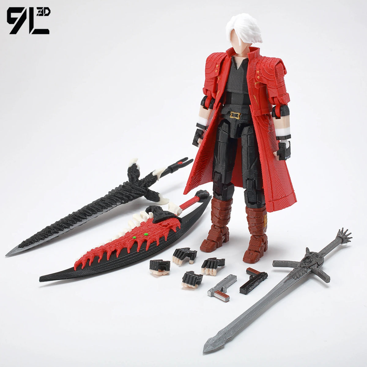 9L3D Dummy13 Horror Game Figure Realistic Anime Model Toys Articulated Joints Classic Collectible Desktop Ornament Surprise Gift