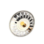 2PCS Kitchen Sink Strainer Stopper – Reusable Drain Filter & Waste Plug Set