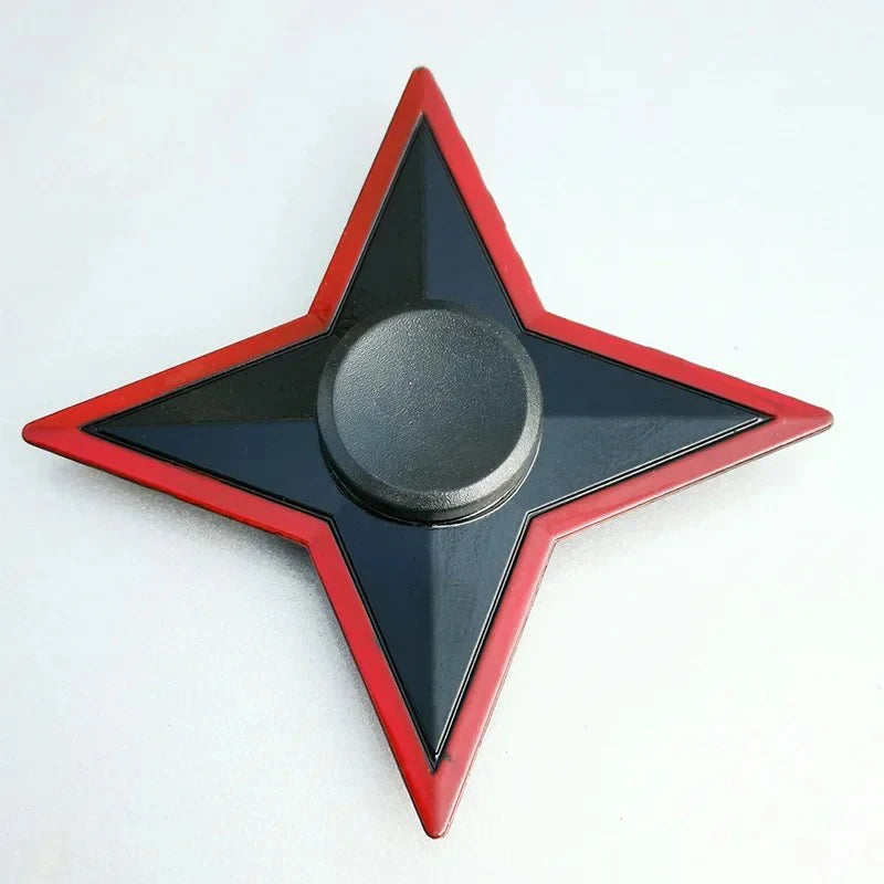 Ninja Shuriken Zinc Alloy Tri Fidget Spinner Stress Relief Toy