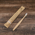 Bamboo Toothbrushes Soft Bristles  Toothbrush Eco Friendly Biodegradable Wooden Handle Teeth Whitening Brush