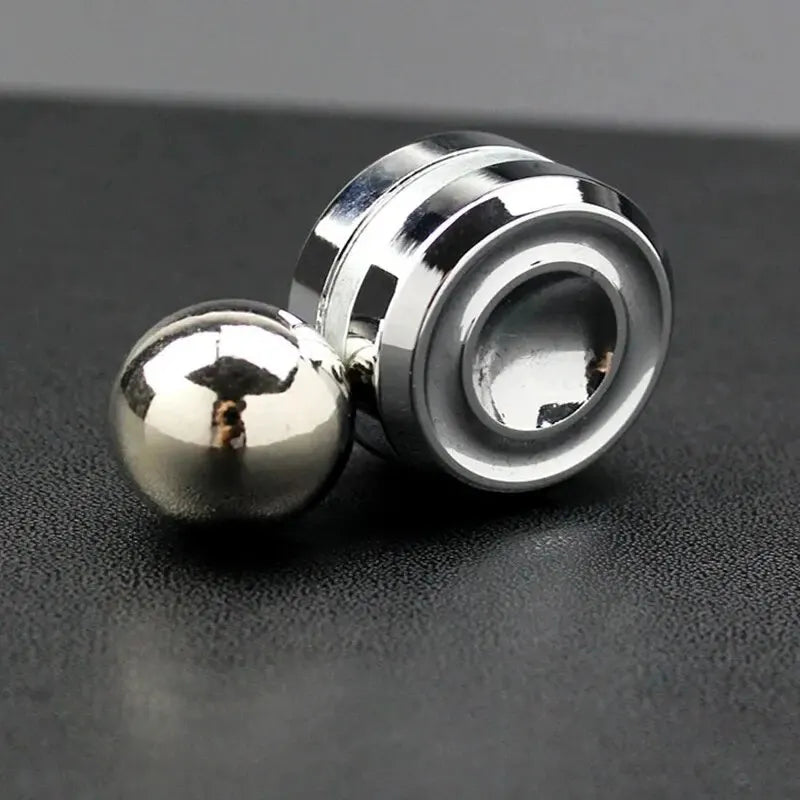 Metal Fidget Spinner Stress Relief Toy – Kinetic Desk Focus Gadget