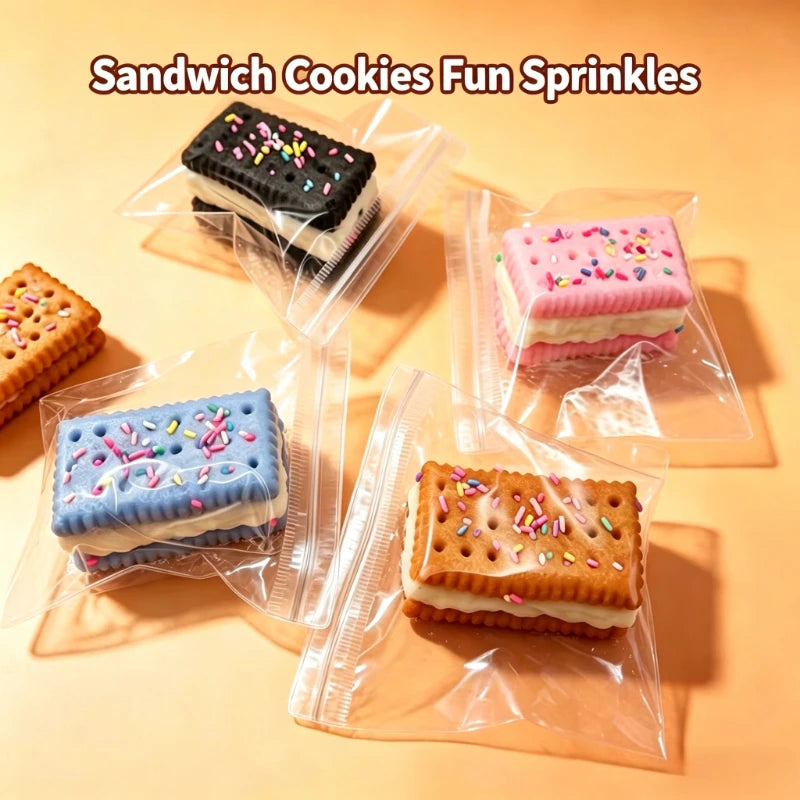 Silicone Cookie Squeeze Fidget Toy