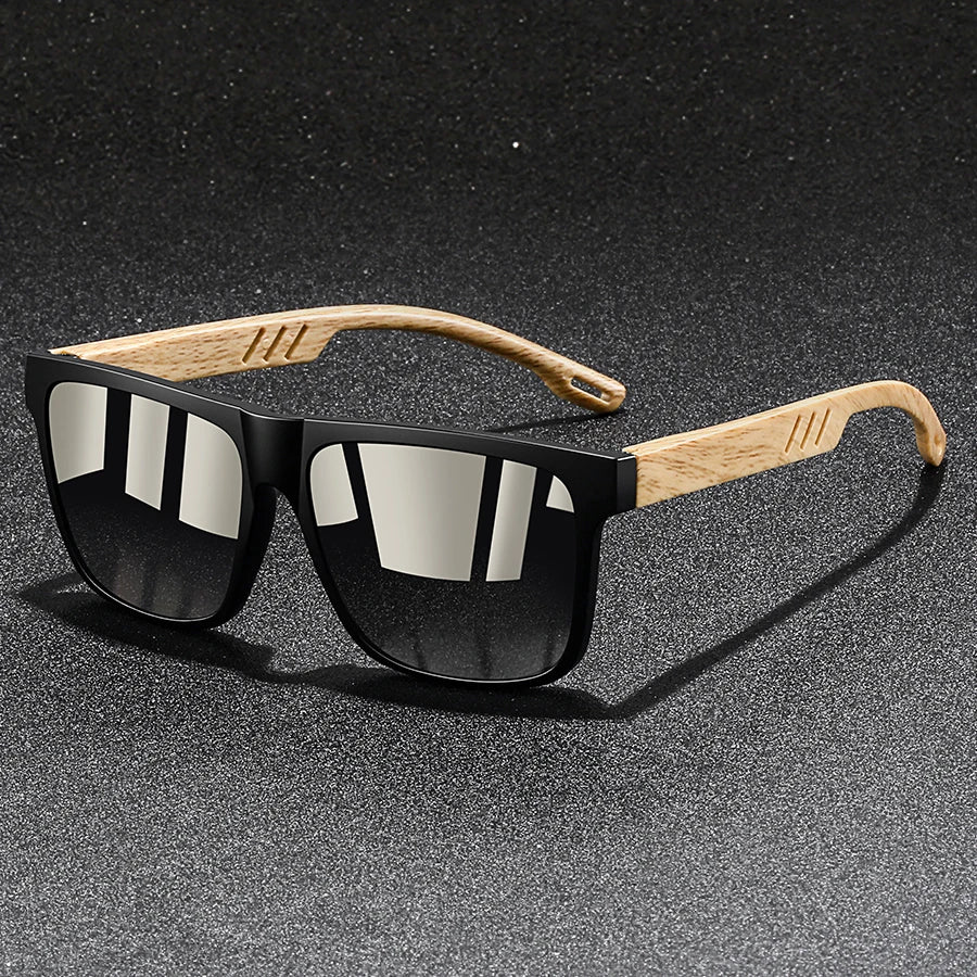 Vintage Square Polarized UV400 Sunglasses for Men & Women