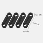 Car Door Shock Absorber Pads Silicone Elastic Damper Cushion Car Door Shock Absorber Cushion for Vehicles RV Truck Automotive