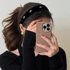 1PC Retro Hair Hoop Temperament Bee Wide Hair Hoop Hairbands For Women Girls French Versatile Fashion Headband Hair Accessories