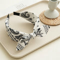 Paisley Bandana Rabbit Ear Headband for Women
