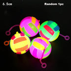 New Durable High Quality Colorful Flash Jumping Ball Multistyles Interactive Glowing Bouncy Ball Gift Children Luminous Toys
