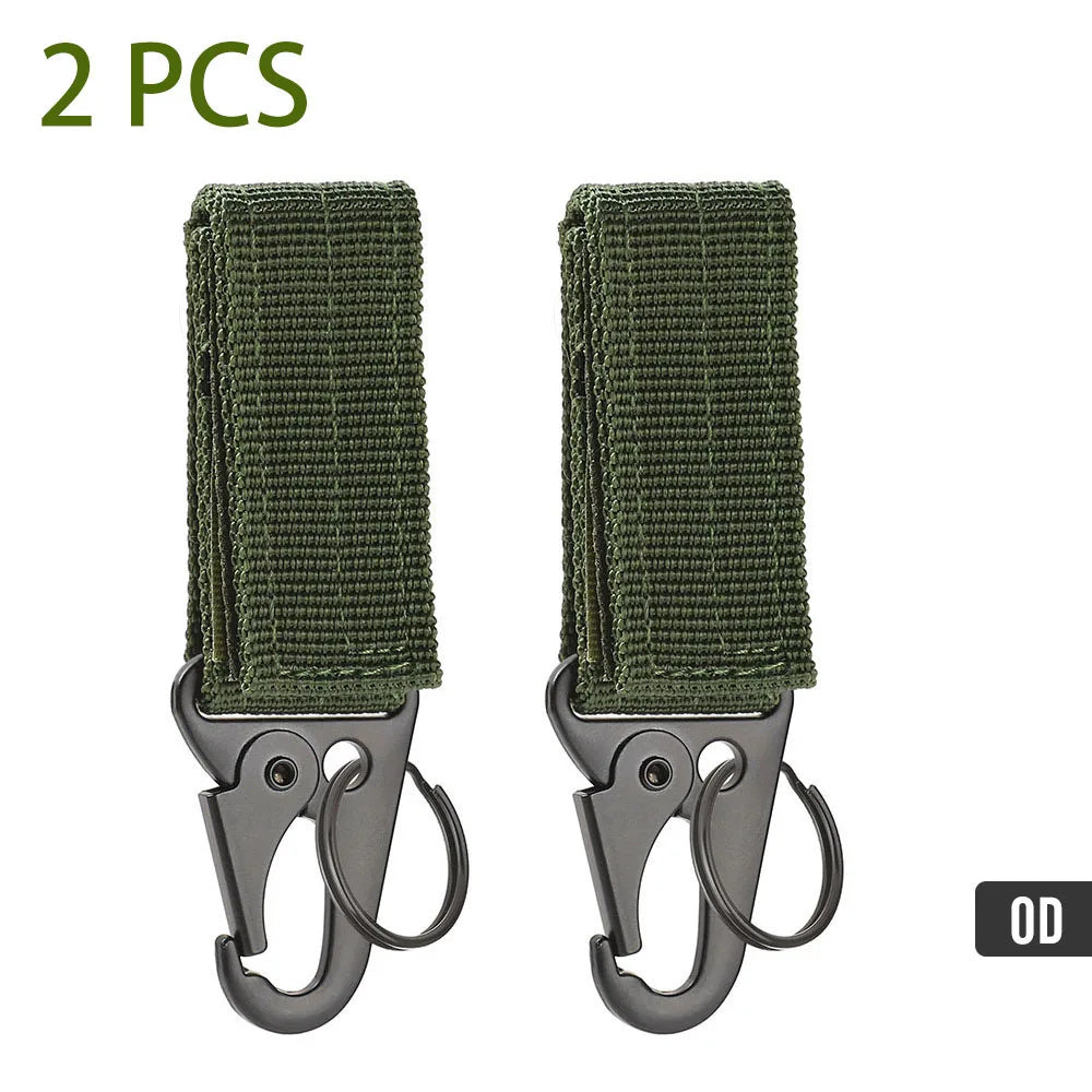 Tactical MOLLE Hanging Buckle Carabiner Clip for Outdoor Gear