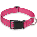 Dog Collar Adjustable Soft Neoprene Padded Nylon Pet Collars with Buckle for Medium Dogs Puppy Walking Necklace Harness Necklace