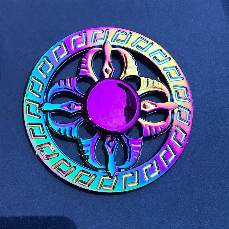 Colorful Metal Fidget Spinner – Stress Relief Toy
