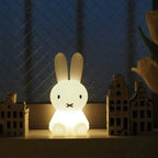 28CM Miffy Kawaii Colorful Remote-controlled Bedroom Ambient Light Cartoon Night Light Cute Gift Toy