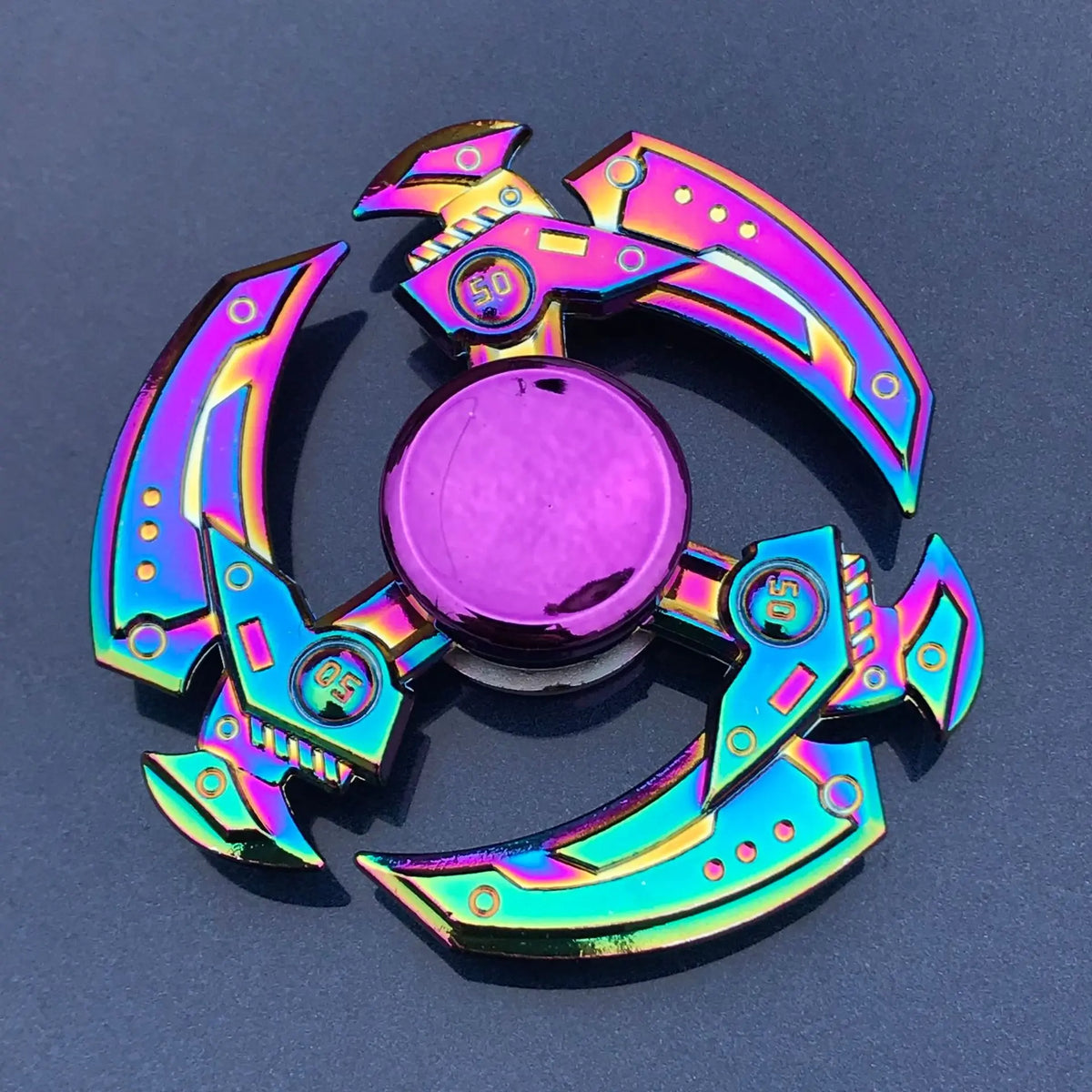 Rainbow Metal R188 Fidget Spinner