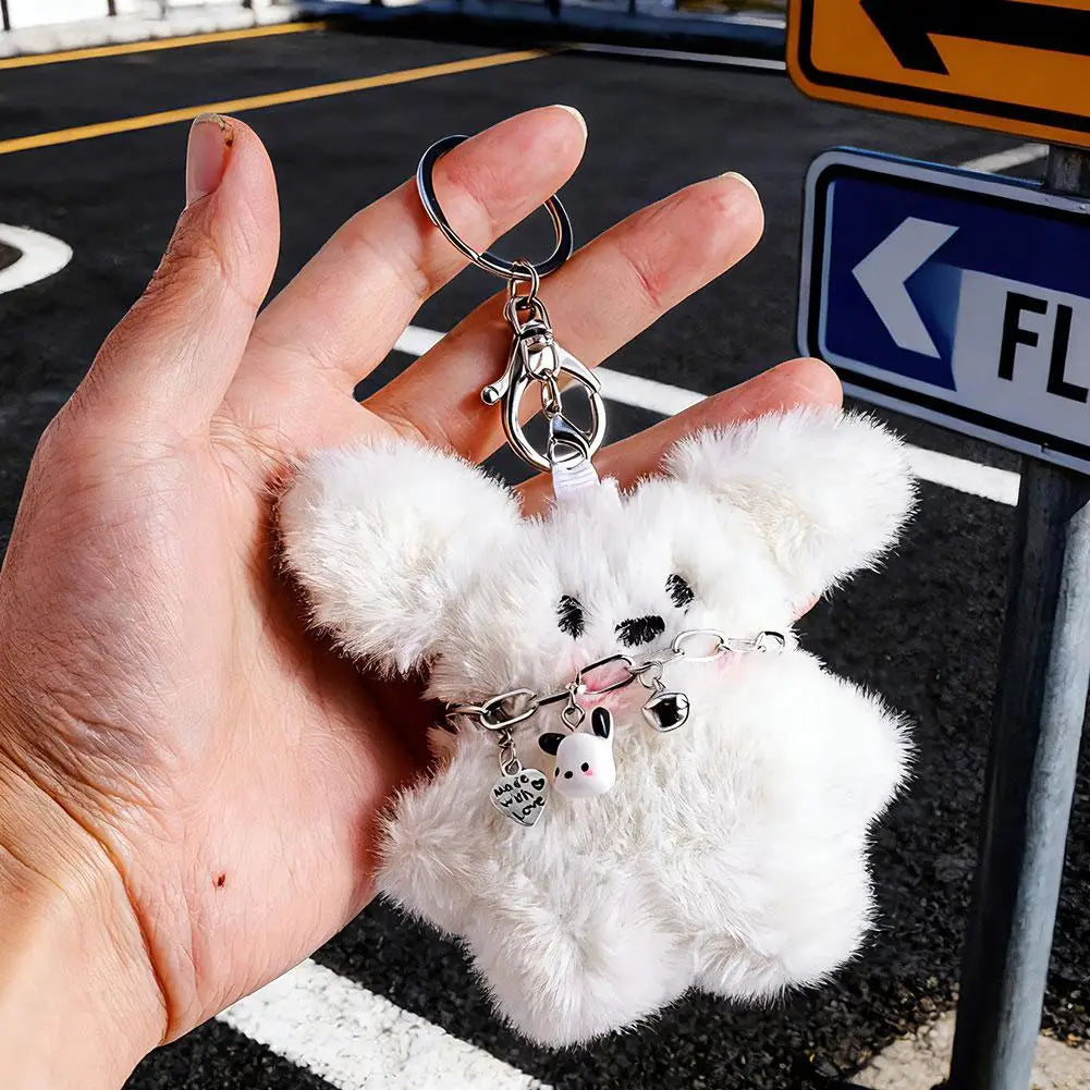 Pochacco Plush Keychain Cute Anime Bag Charm for Kids and Fans
