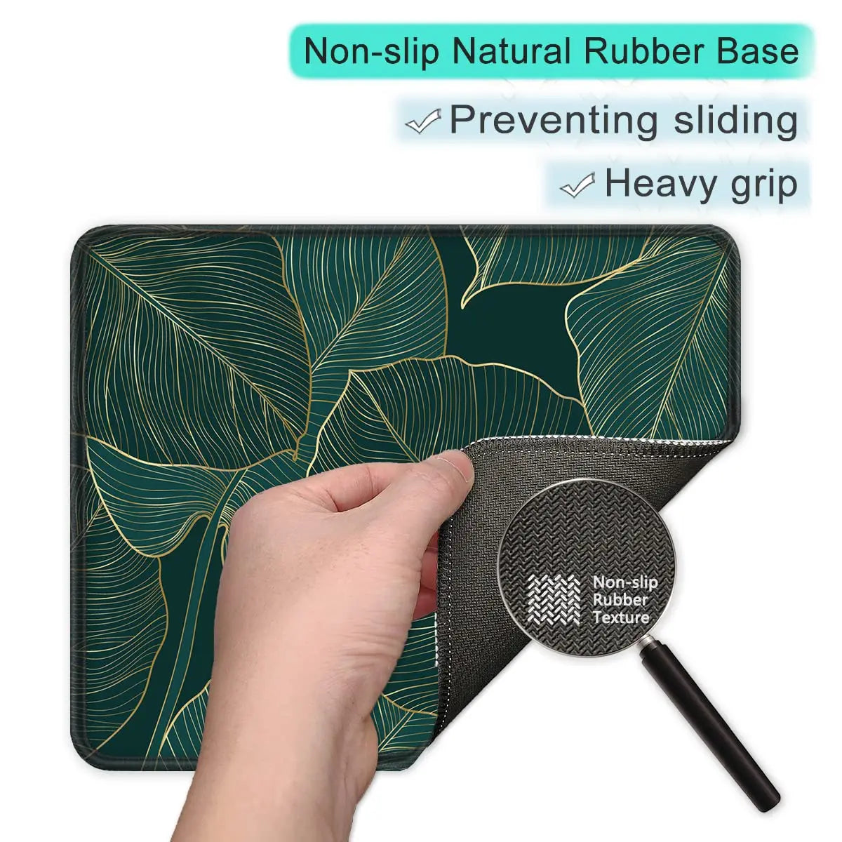 PC Small Keyboard Table Mats Mouse Pad Locking Edge Gabinete Mausepad Computer Mat Geometric Art Gaming Office Accessories Rug ﻿
