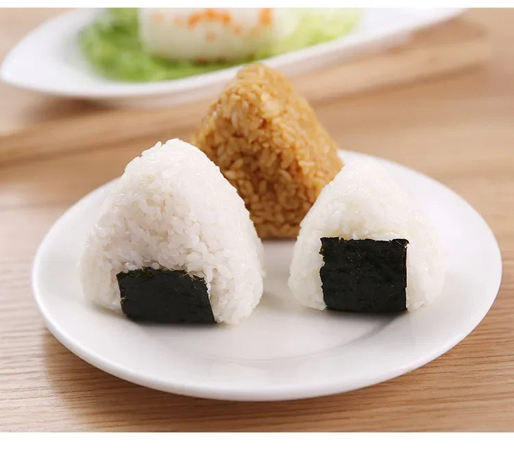 Onigiri Mold Sushi Press Kit for Perfect Japanese Rice Balls Maker