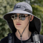 Waterproof Wide Brim Sun Hat for Hiking and Outdoor Adventures