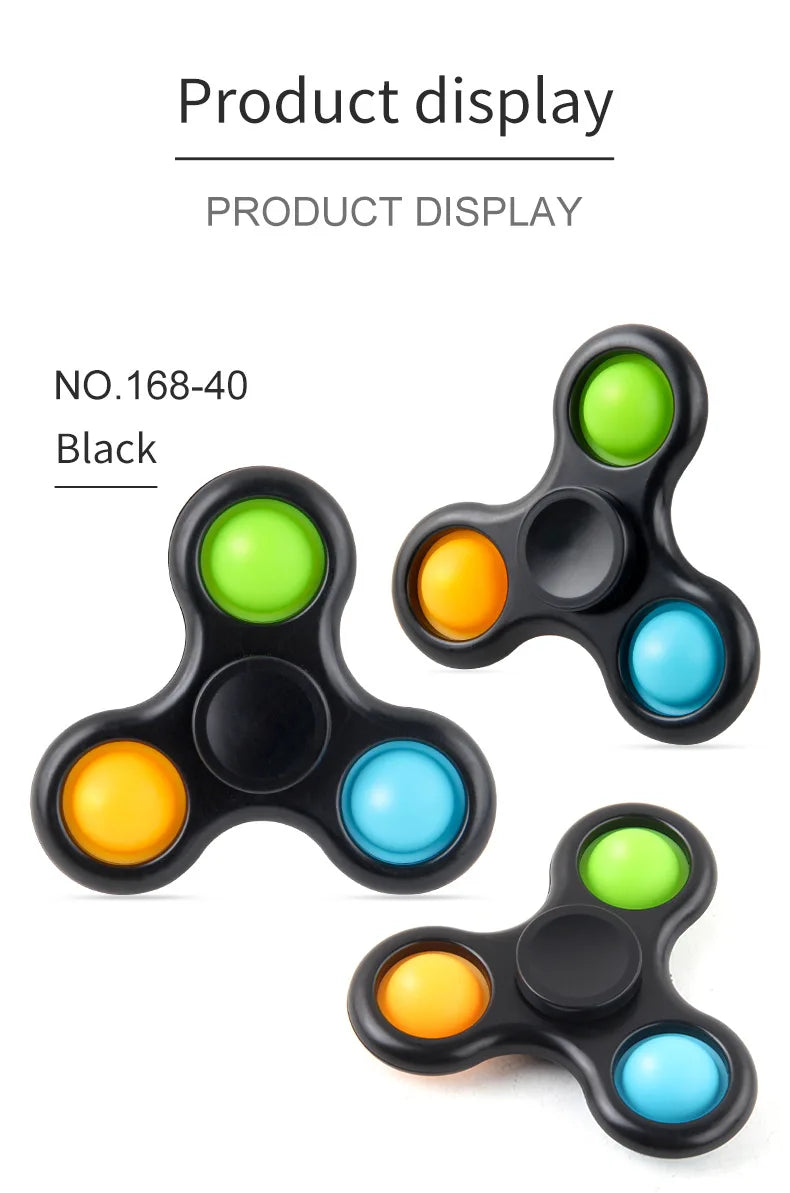 Multi-Color Hand Fidget Spinner Toy