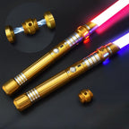 RGB EMetal Lightsaber Dueling Smooth Swing Sword Sabre De Luz 14  Color Changing with Sounds  Flashing Toy